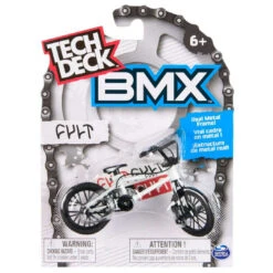 Tech Deck Single Pack BMX - Cult (White & Black)