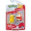 Pokemon Battle Figure Pack - Pikachu Fuecoco