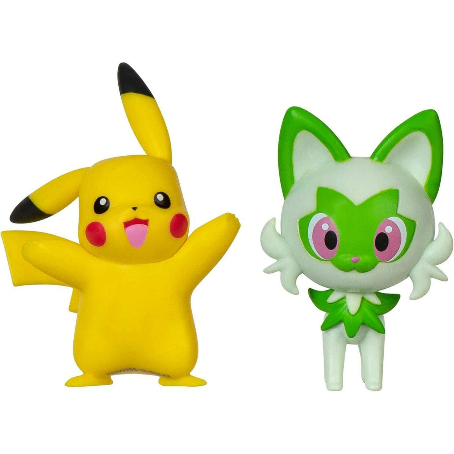 Pokemon Battle Figure Pack - Pikachu Sprigatito 4 Pokemon Battle Figure Pack - Pikachu Sprigatito - Image 2