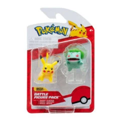 Pokemon Battle Figure Pack - Pikachu Bulbasaur
