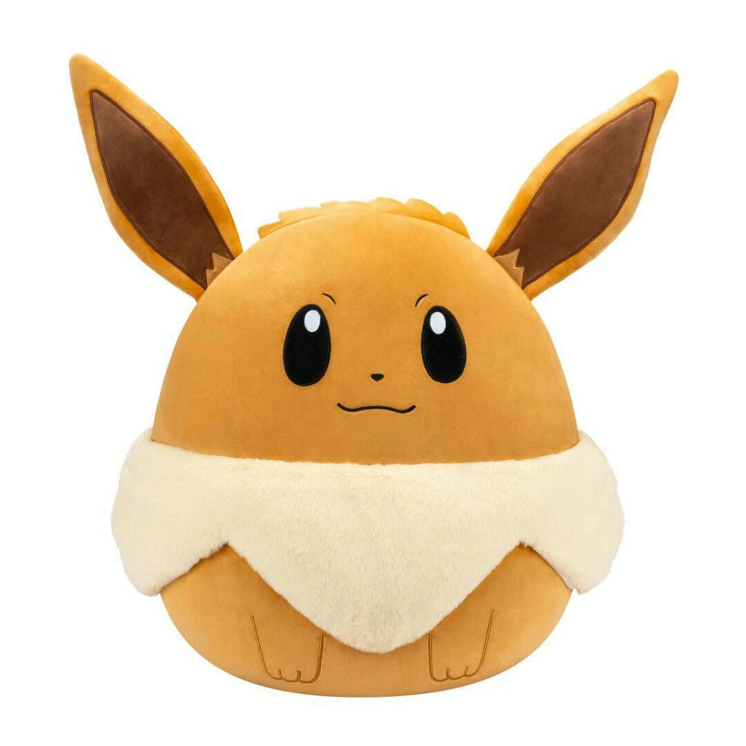 Squishmallows Pokemon 10 Inch Plush - Eevee 2 Squishmallows Pokemon 10 Inch Plush - Eevee