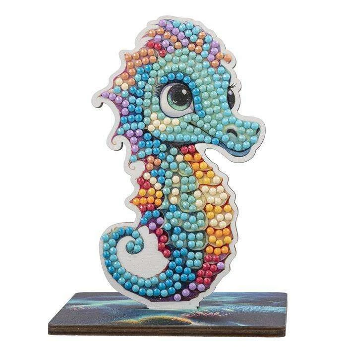 Crystal Art Wildlife Buddies Ocean Series 5 - Seahorse 3 Crystal Art Wildlife Buddies Ocean Series 5 - Seahorse