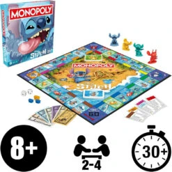 Hasbro Gaming Monopoly Disney Stitch Edition -TOYS'N'TUCK SALE 550450 9b1f3c79 f5a6 49cf 8655 749b2ffd52a7