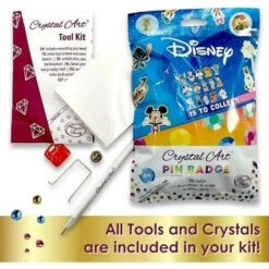 Crystal Art Disney Pin Badge Blind Bag -TOYS'N'TUCK SALE 561620 486bf8de 36af 42dc a347 19ed7d7195d7
