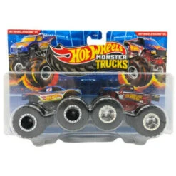 Hot Wheels Monster Trucks Hot Wheels Racing #1 VS Hot Wheels Racing #4
