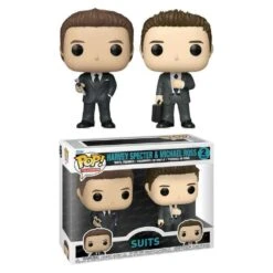 FUNKO Pop! Vinyl - Suits - Harvey Specter & Michael Ross 2 Pack