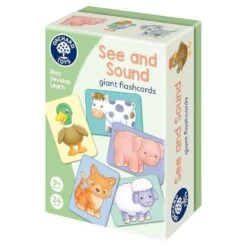 Orchard Toys See And Sound Giant Flashcards