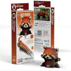Eugy 3D Model 126 Red Panda