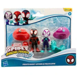 Marvel Spidey And His Amazing Friends Water-Webs Pirate Miles 'Spin' Morales & Pirate Ghost-Spider