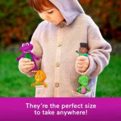 Barney's World Barney Hey Friends 4 Figure Pack -TOYS'N'TUCK SALE 57559 0139e644 60f3 40ea bc72 4986d8cee1590