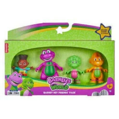 Barney's World Barney Hey Friends 4 Figure Pack