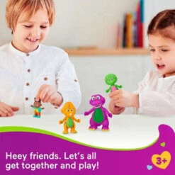 Barney's World Barney Hey Friends 4 Figure Pack -TOYS'N'TUCK SALE 57559 8a405f72 2dc8 48e5 a754 ea3270914c650