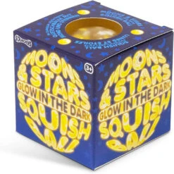 Scrunchems Moons & Stars Glow In The Dark Squish Ball