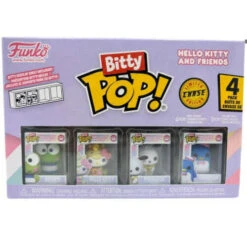 Bitty Pop! Hello Kitty & Friends 4 Pack - Keroppi, Hello Kitty, Pochacco, Tuxedosam