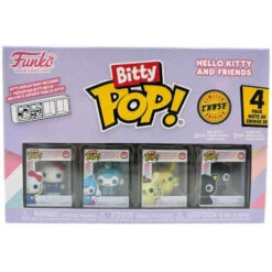 Bitty Pop! Hello Kitty & Friends 4 Pack - Hello Kitty, Cinnamoroll, Pompompurin, Chococat