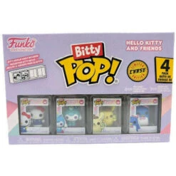 Bitty Pop! Hello Kitty & Friends 4 Pack - Hello Kitty, Cinnamoroll, Pompompurin, Tuxedosam