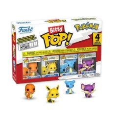 Bitty Pop! Pokemon 4 Pack - Charmander, Jolteon, Lapras, Rattata