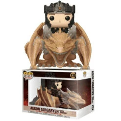 Pop! Vinyl - House Of The Dragon - Aegon Targaryen With Sunfyre 135