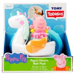 Peppa Pig Tomy Toomies Peppa's Unicorn Bath Float